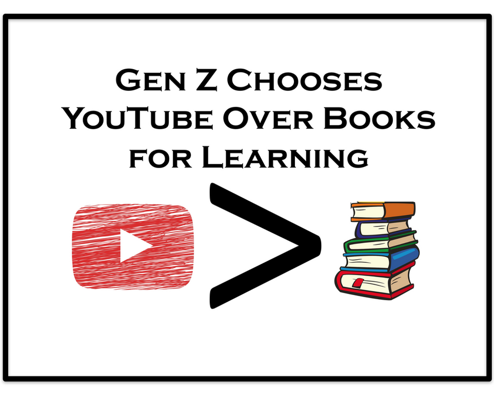 Gen Z Chooses YouTube Over Books for Learning