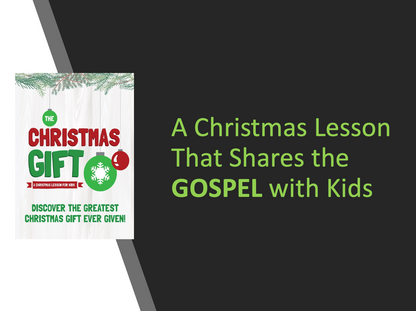 A Christmas Lesson That Shares the Gospel with Kids