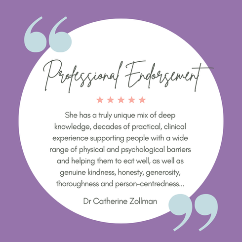 Cancer Nutrition Endorsement from Dr Catherine Zollman