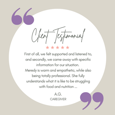 Head & Neck Cancer Client Testimonial - The Cancer Dietitian