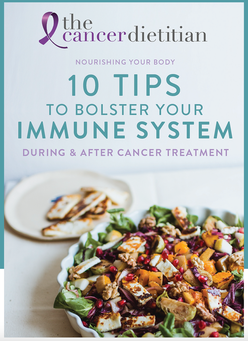 Free Cancer Nutrition Resource | Immune Support eBook by Meredy