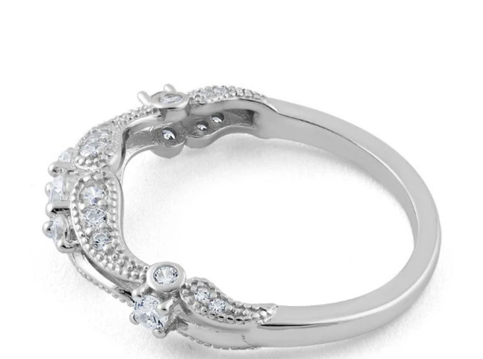 Thumbnail: Elegant Victorian engagement ring