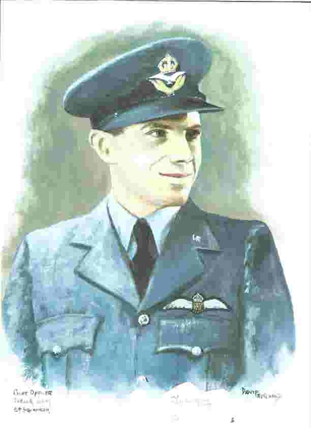 Miniatura: Pinturas autografadas de Pilotos Britânicos que participaram da 2a Guerra