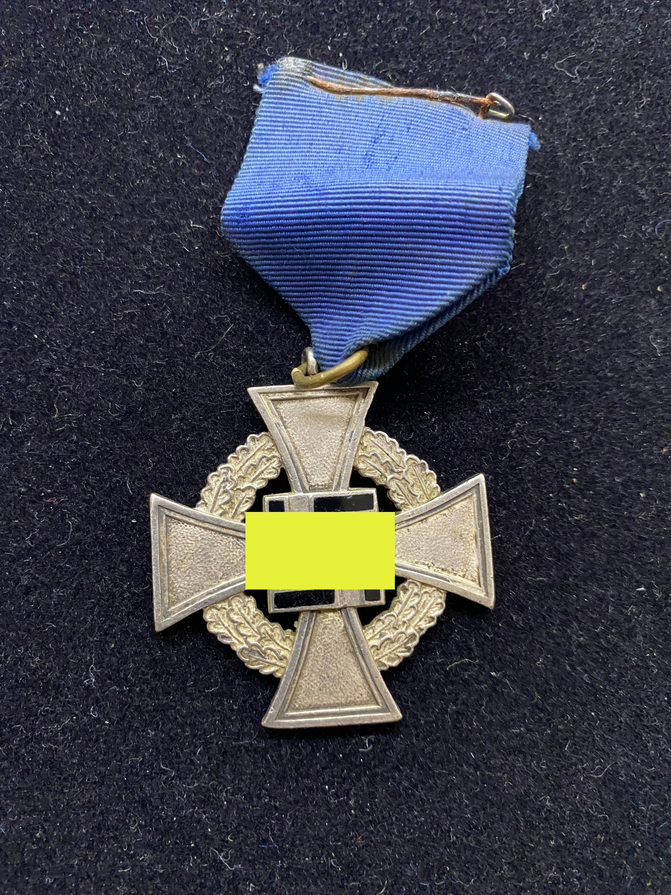 Medalha de Fidelidade do 3o Reich por 25 anos