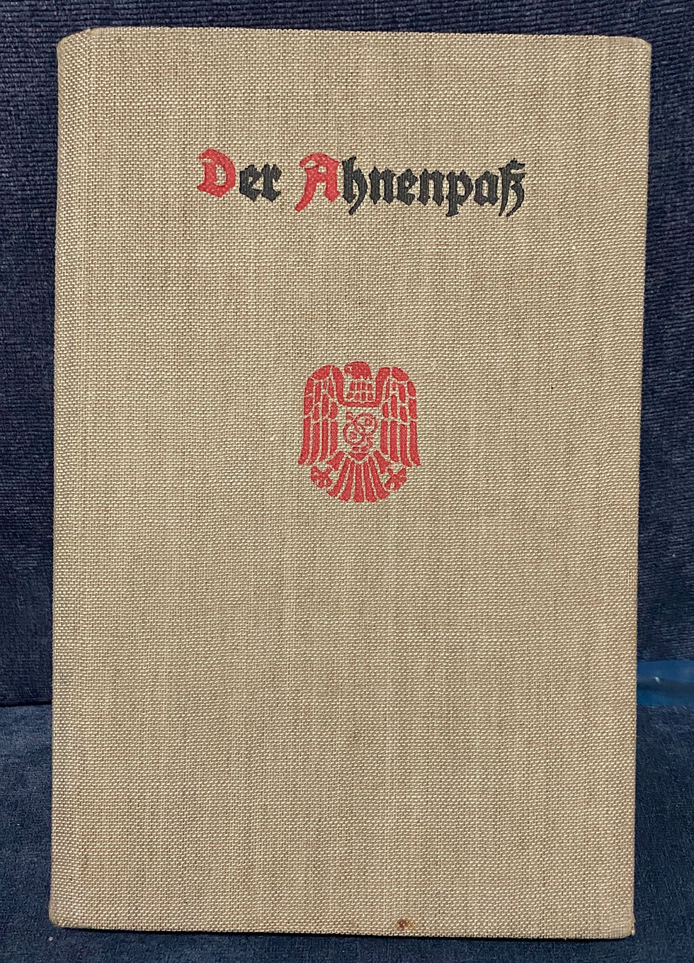 Documento de Ancestralidade do 3o Reich - Ahnenpass