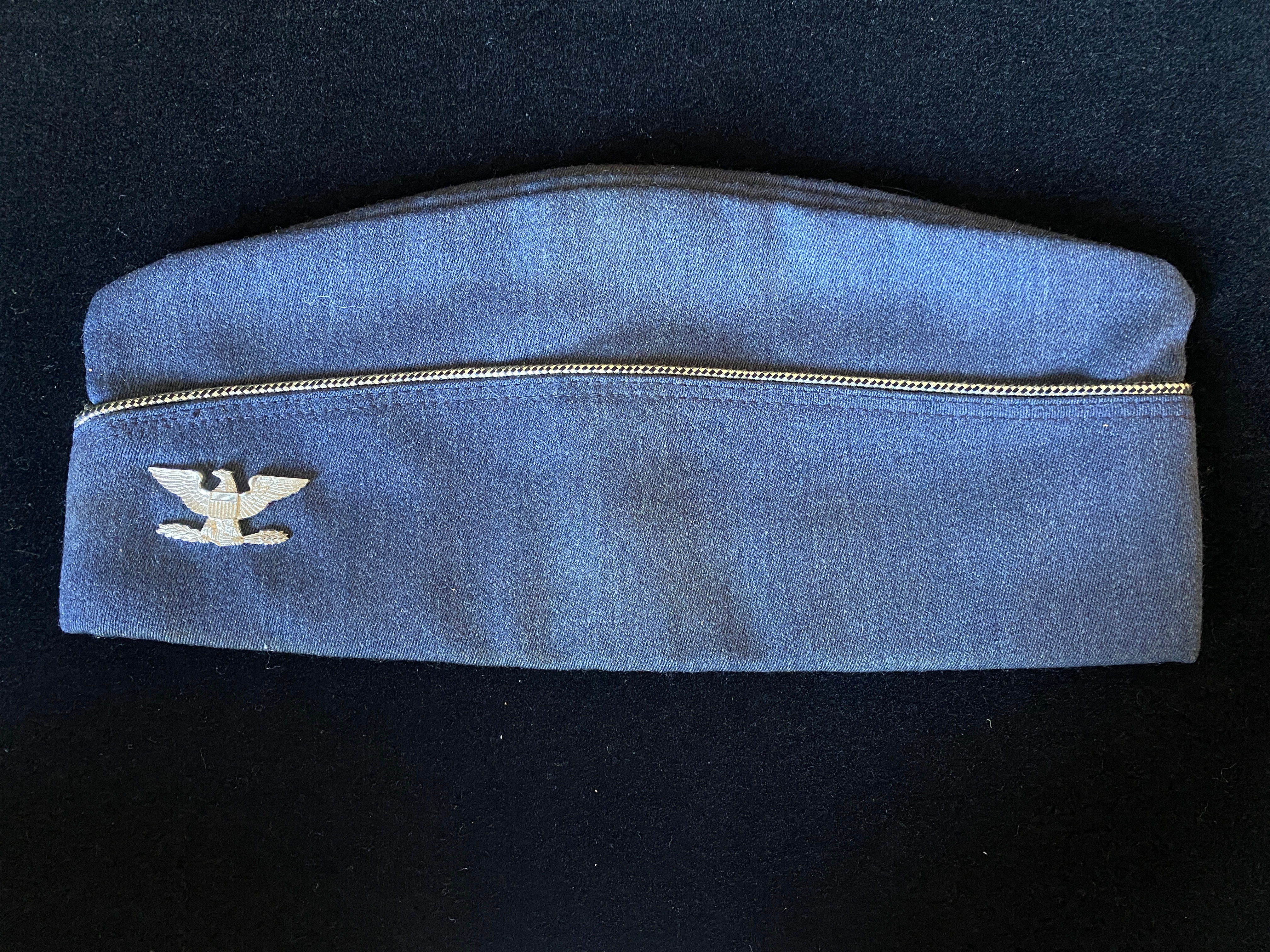 Casquete masculino de Coronel do Exército Americano - década de 60-70