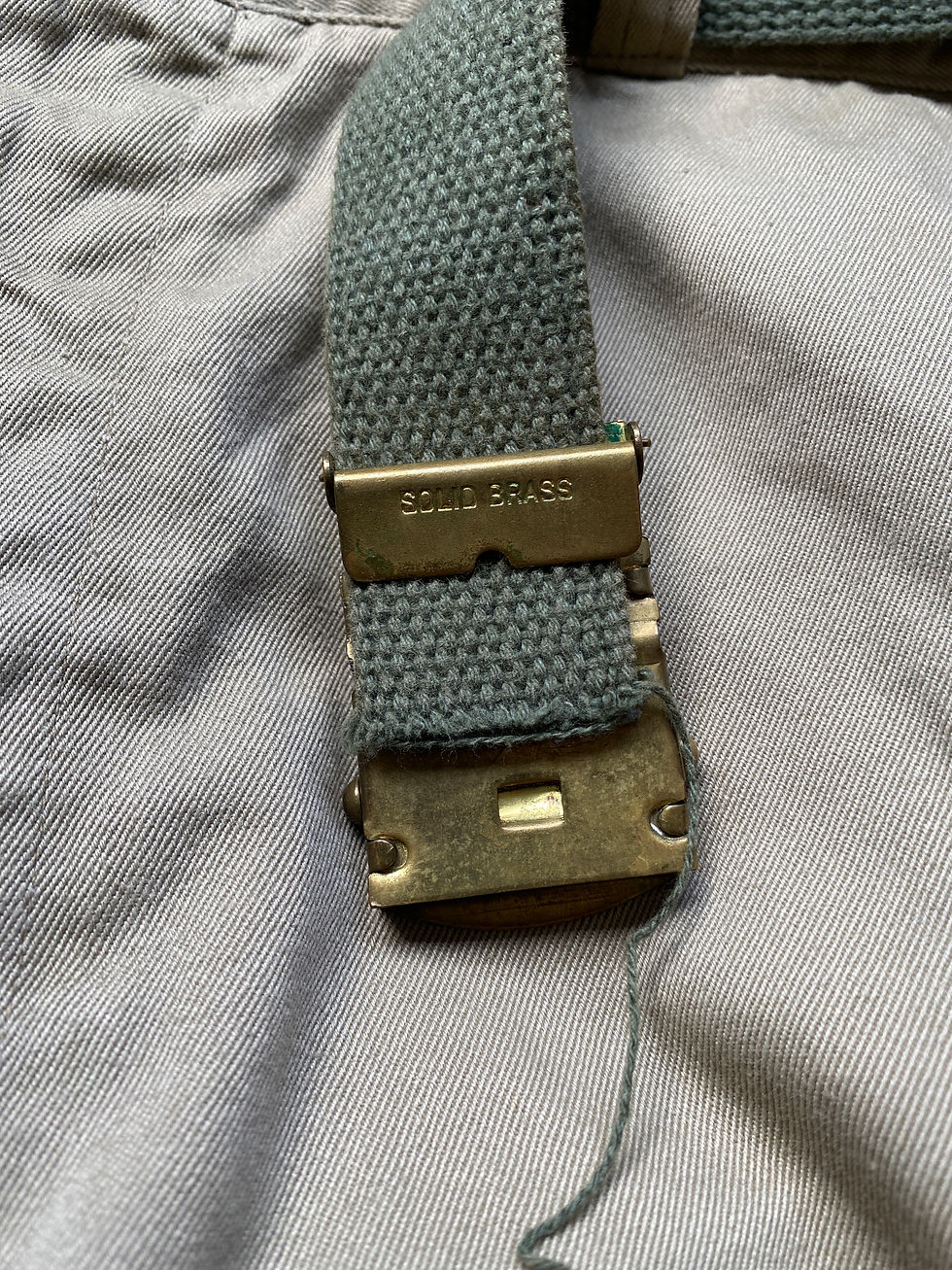 Miniatura: Calça do exército dos Estados Unidos - anos 70