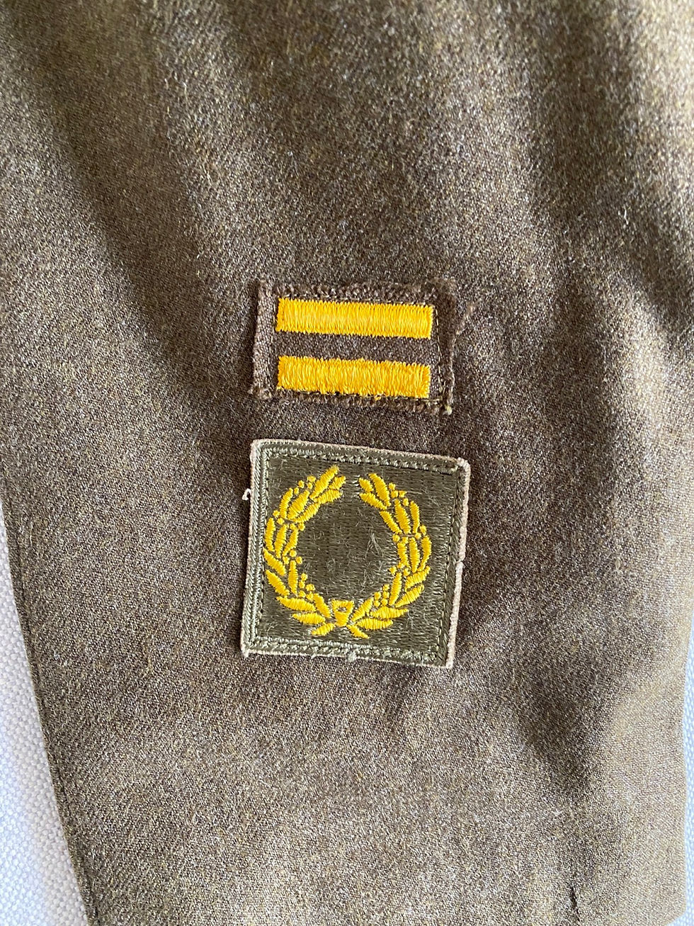 Miniatura: Conjunto de casaco e calça do exército americano