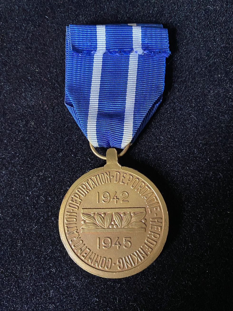Miniatura: Medalha aos exilados da França
