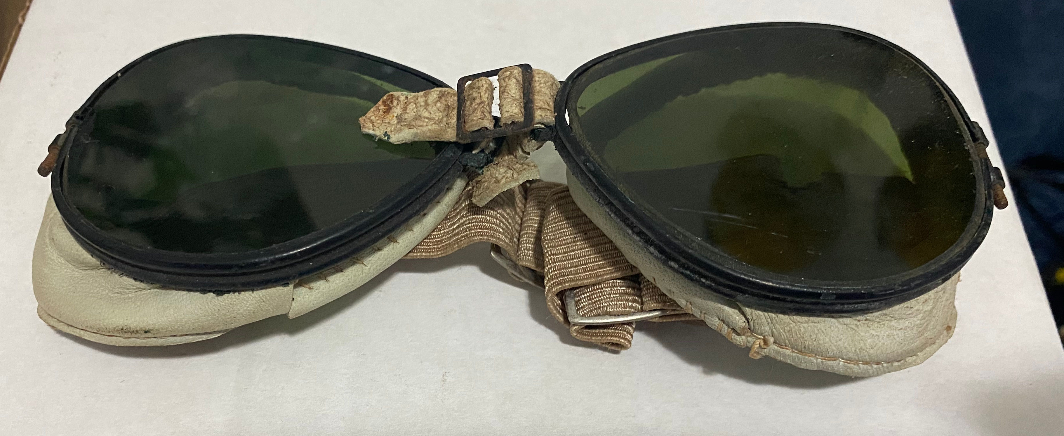 Óculos De Ski Das Tropas Americanas Da 2a Guerra Mundial