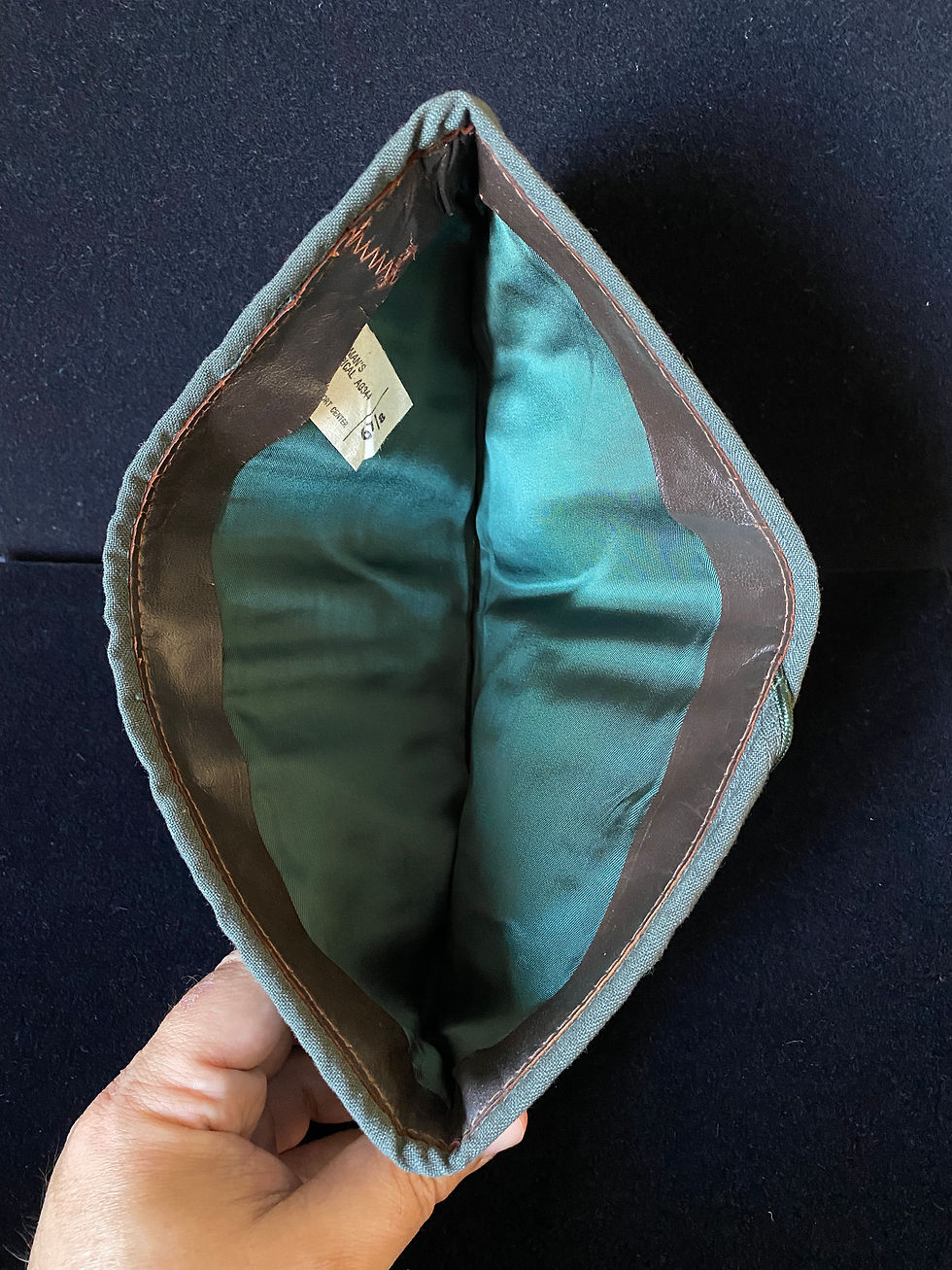 Miniatura: Casquete masculino do Exército americano Período 1965 - 1998