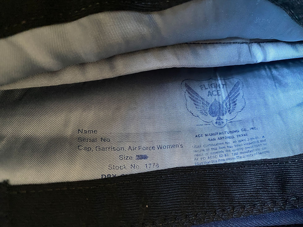 Miniatura: Casquete feminino da USAF
