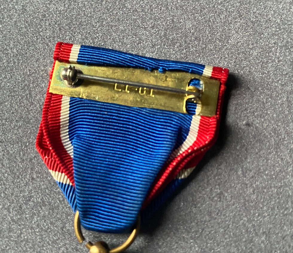 Miniatura: Cruz de Serviço Distinto americana na caixa original