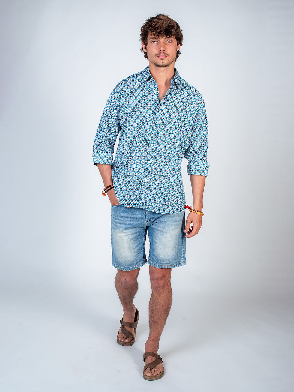 Miniatura: LONG SLEEVE SHIRT- Magnolia