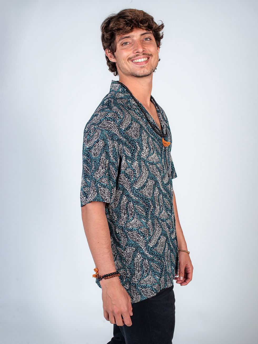 Miniatura: BOWLING SHORT SLEEVE SHIRT - Rock Art