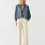 Miniatura: LOLO PANT IN PAMPANEIRA COQUILLAGE by Maison Hotel