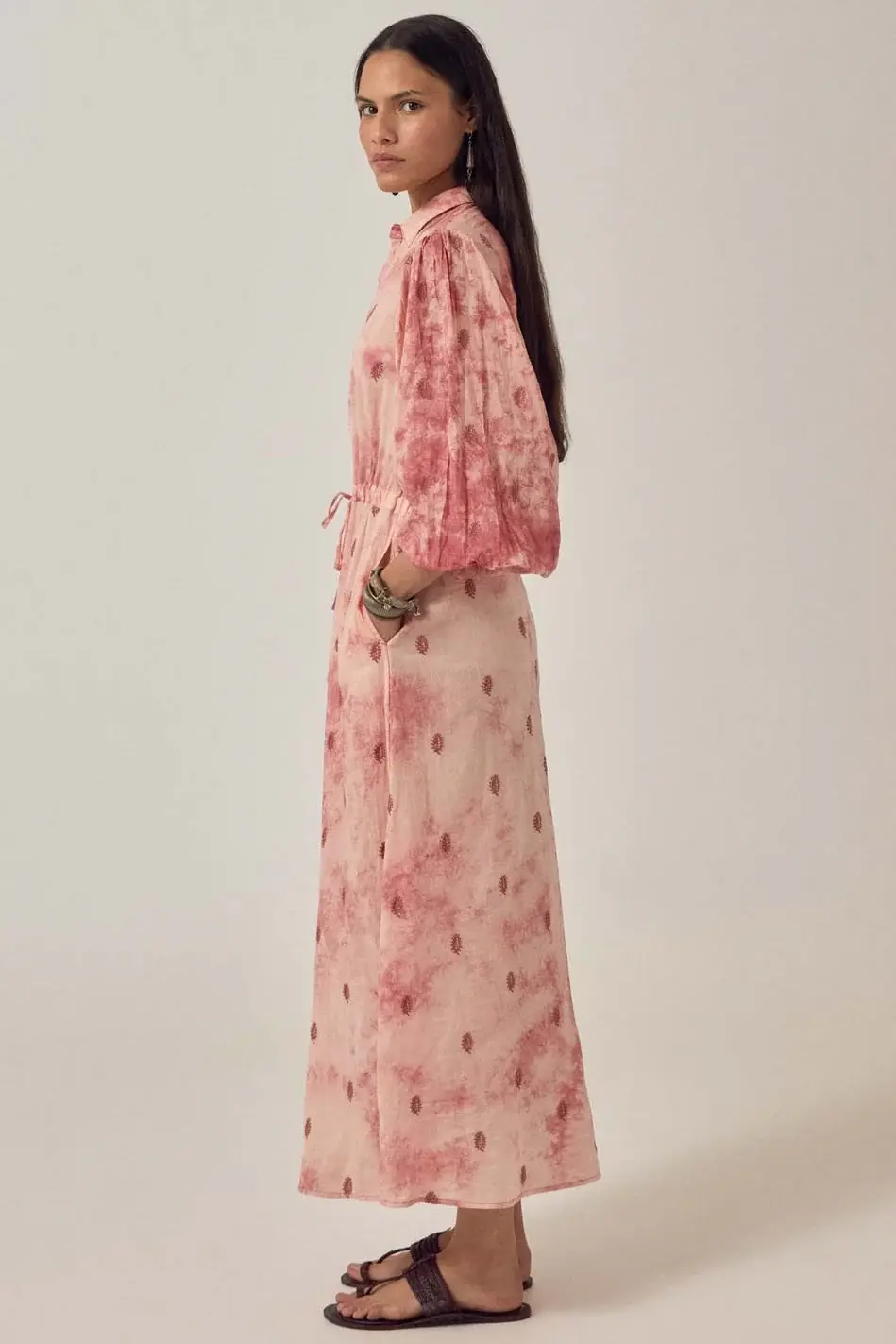 Miniatura: FREYA DRESS MINERAL GRANATE by Maison Hotel