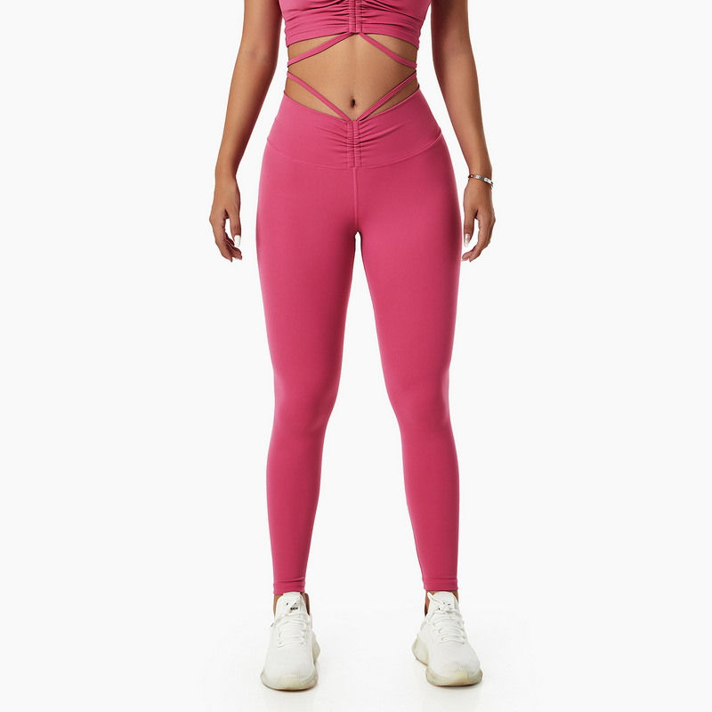 Thumbnail: Sport Suit Yoga Set Backless Gym Running Set Sport Wear