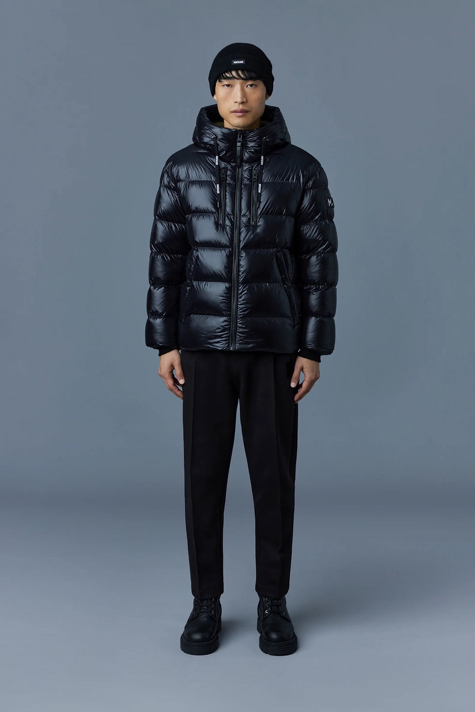 Miniature : DOUDOUNE MACKAGE MEN'S LIGHT DOWN JACKET BLACK - VICTOR/AH22