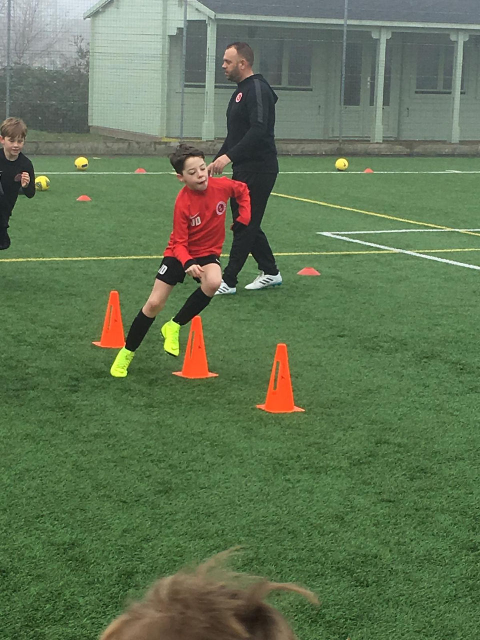 Football training at FB11