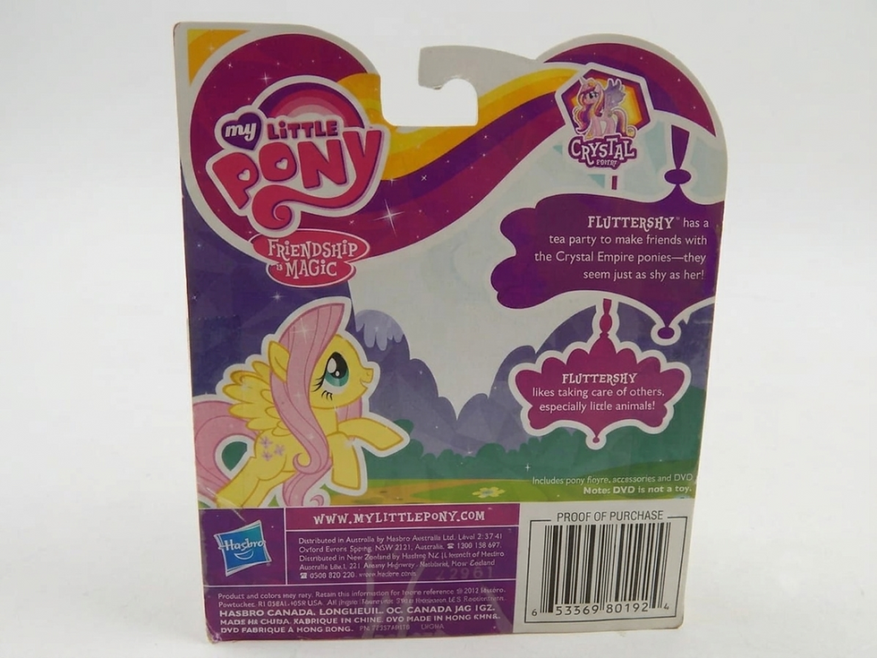 Küçük resim: My Little Pony: Arkadaşlık Sihirlidir Crystal Empire Fluttershy (Düşük göz)