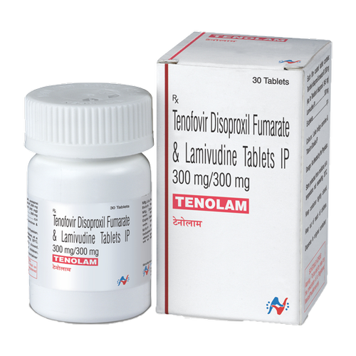 Comprar Lamivudina 300 mg + Tenofovir Disoproxil Fumarato 300 mg (Tenolam) en Vidimedic. Antirretroviral para VIH