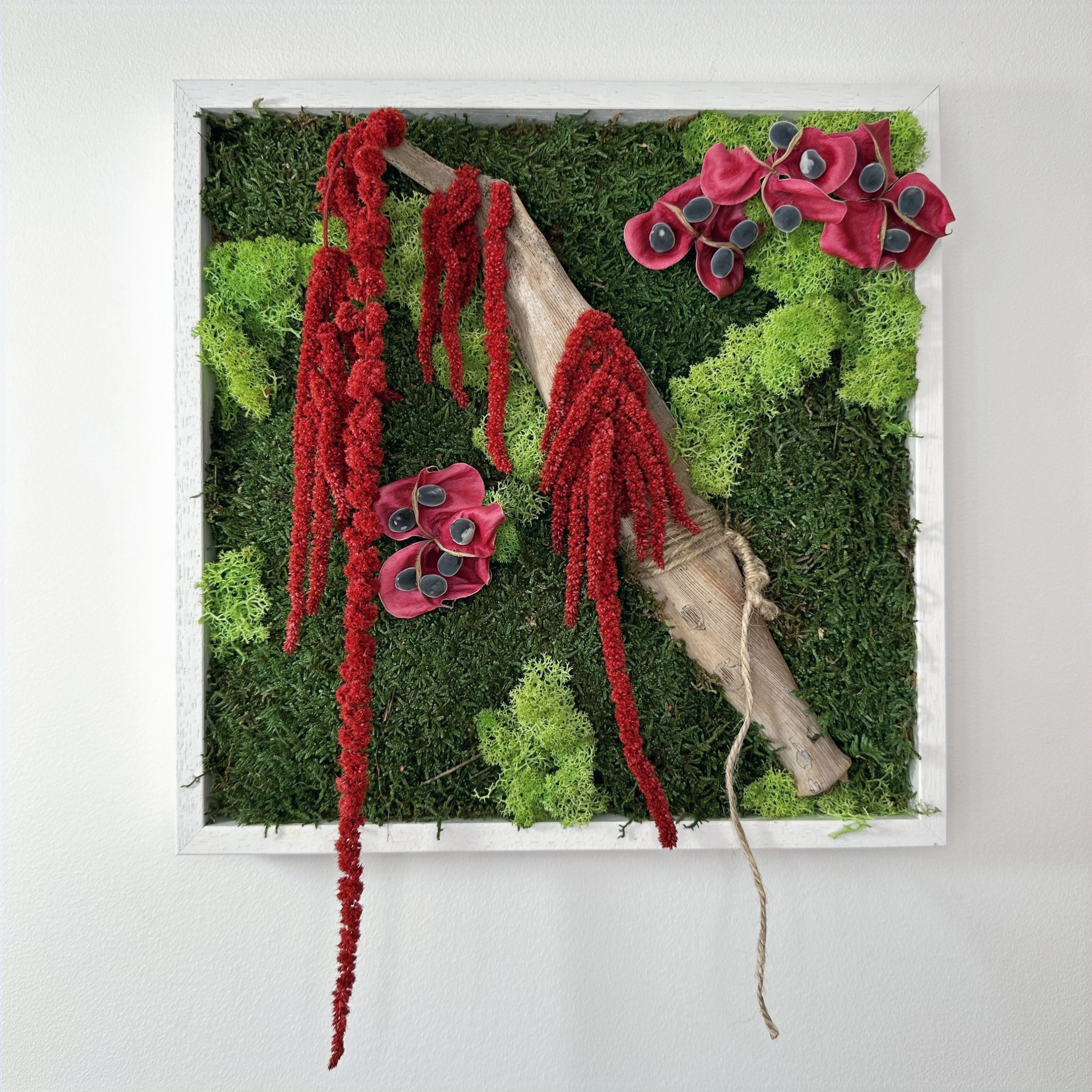 Cadre végétal Saint-PIERRE l 30 x 30 cm