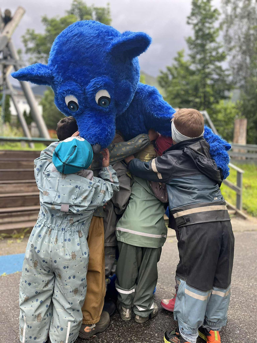 DNT´s own mascot: Turbo! PHOTO: DNT