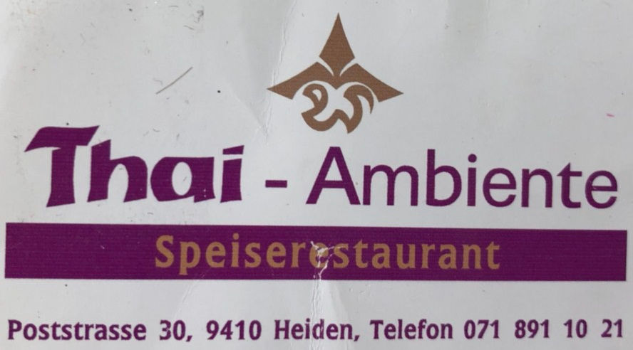 Restaurant Thai-Ambiente