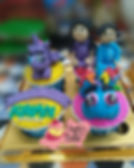 Cupcake fondant 4 pics