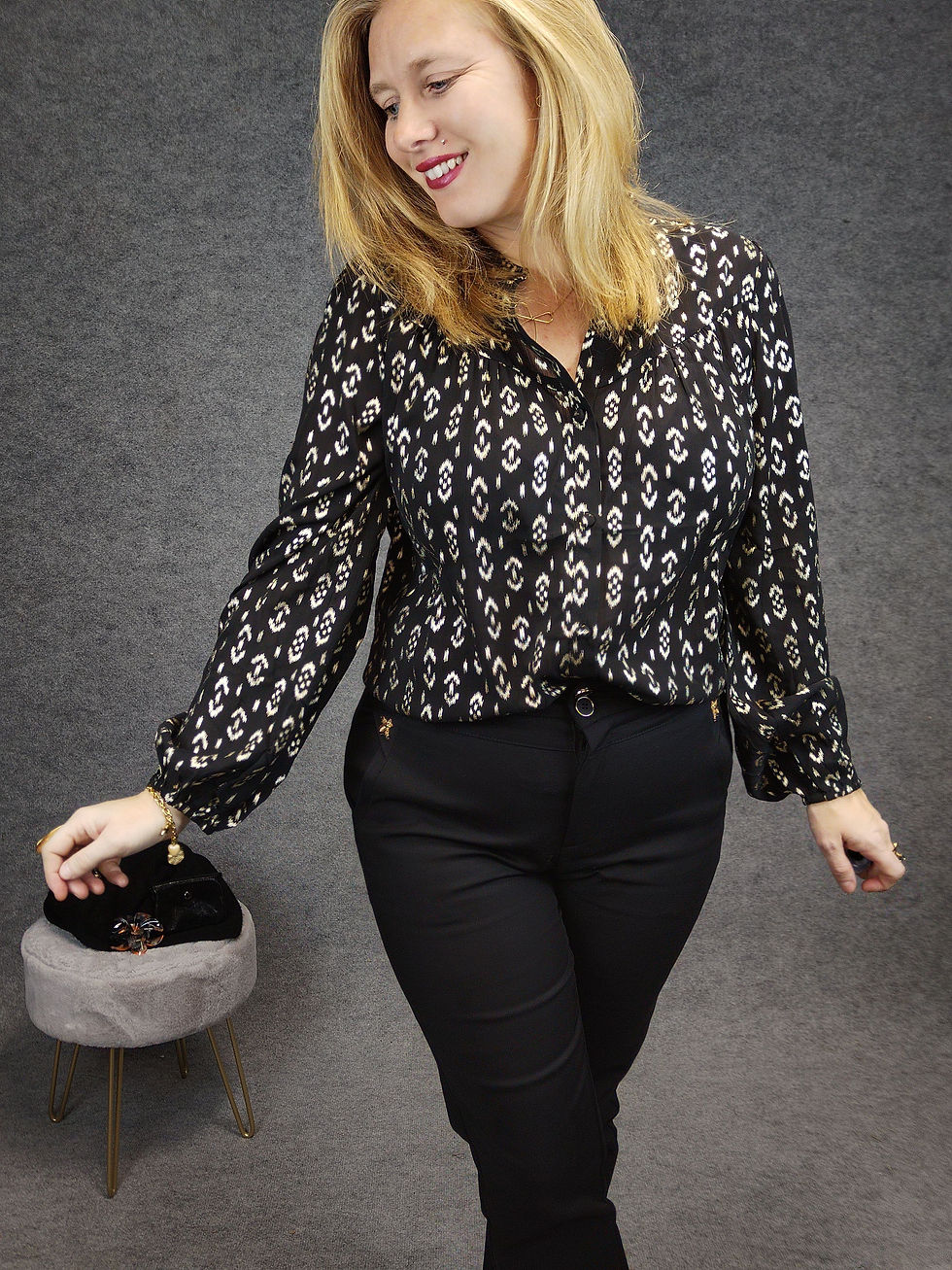 Chemisier FESTIF – L’imprimé chic