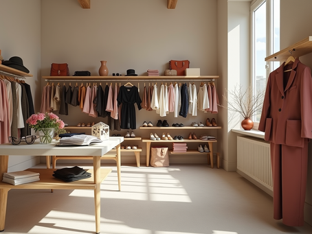 Showroom de prêt-à-porter féminin du 34 au 50 à Vichy