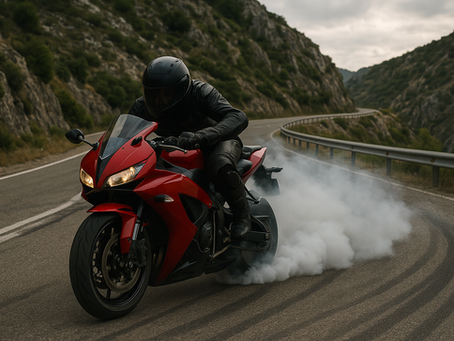 La frenada en moto: ¿Cómo frenar correctamente en moto?
