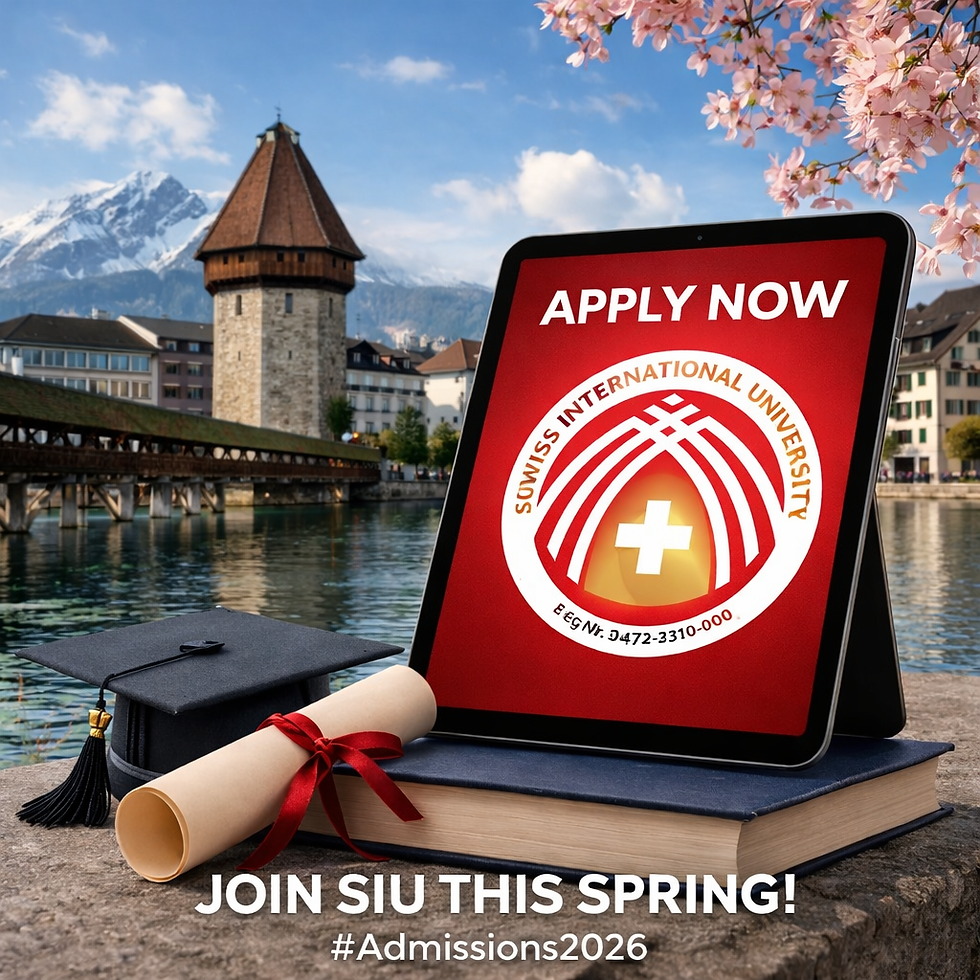 🎓 April Admissions Now Open — Join SIU This Spring