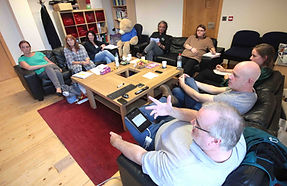 Studio 3 team at office in Alcester