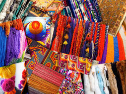 Collage - textiles 1