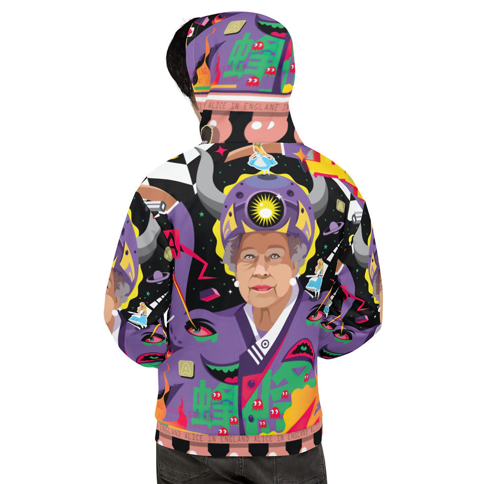 Thumbnail: Unisex Hoodie (X-calibur by MC art)