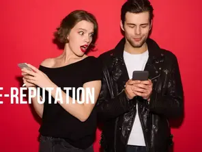 couple surpris de leur e-réputation
