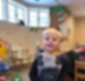 Toddler in TCC nursery
