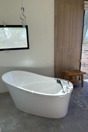 Stand alone tub bathroom remodel by ht construction