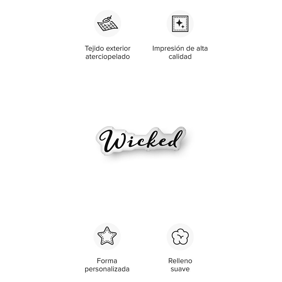 Thumbnail: Custom-shaped pillow