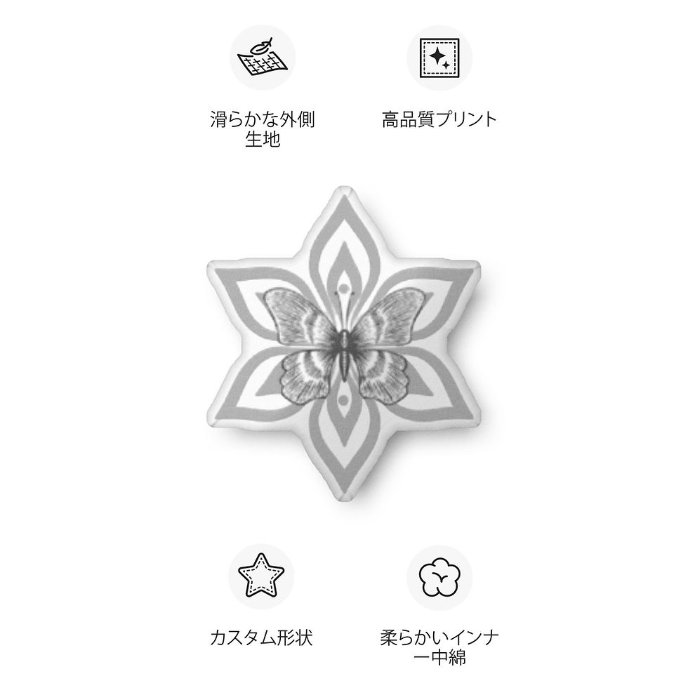 Thumbnail: Custom-shaped pillow