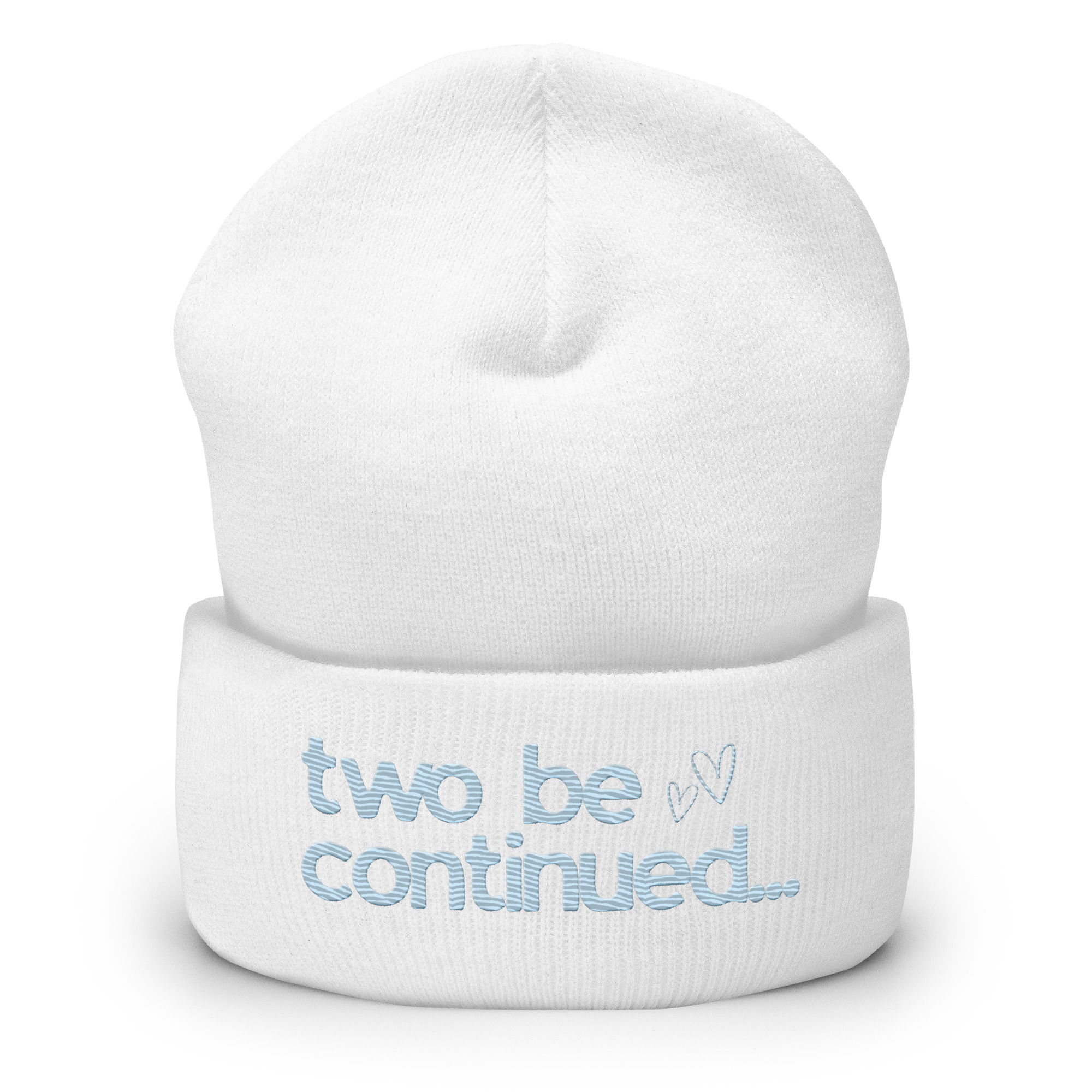 Cuffed Embroidered Beanie