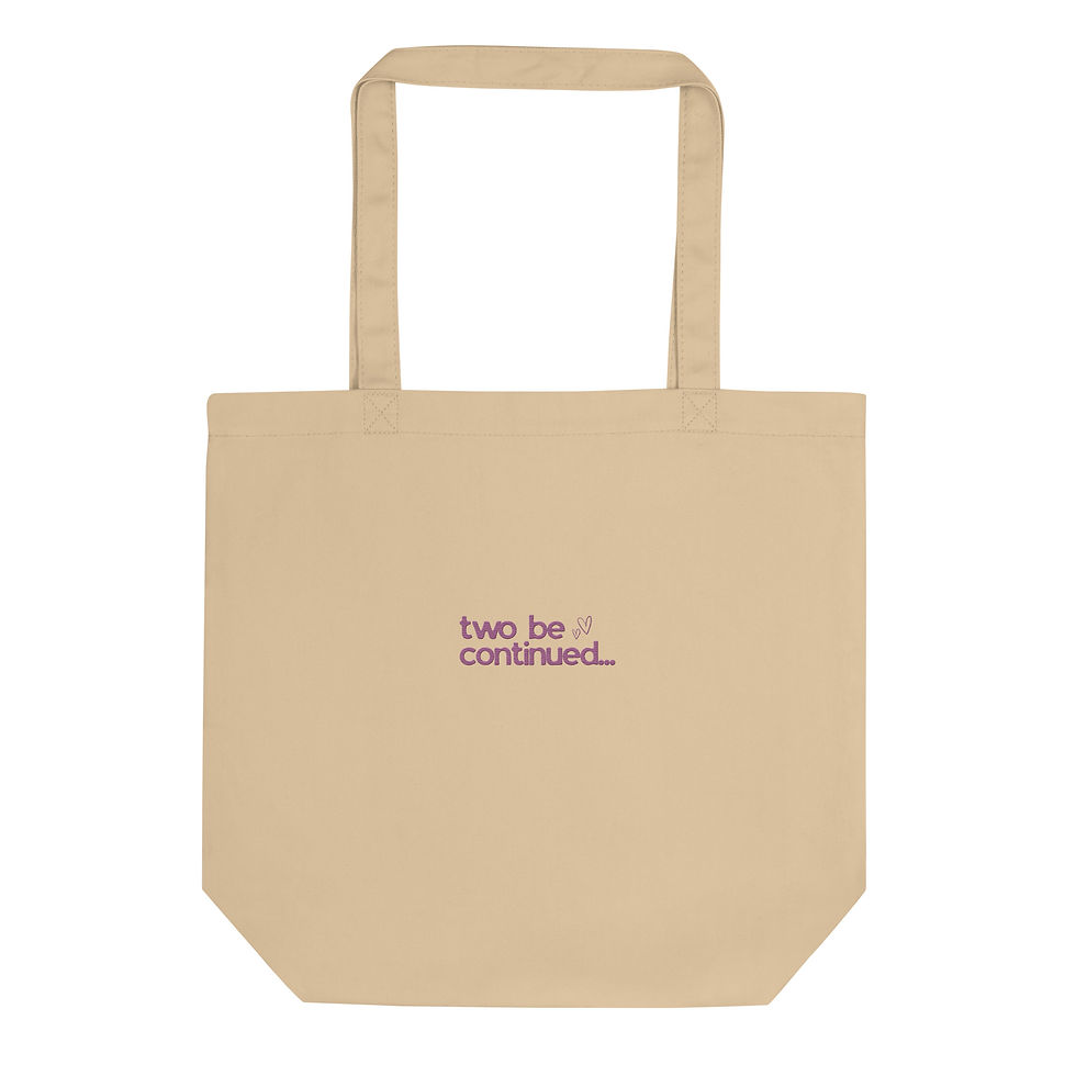 Thumbnail: Embroidered Eco Tote Bag 