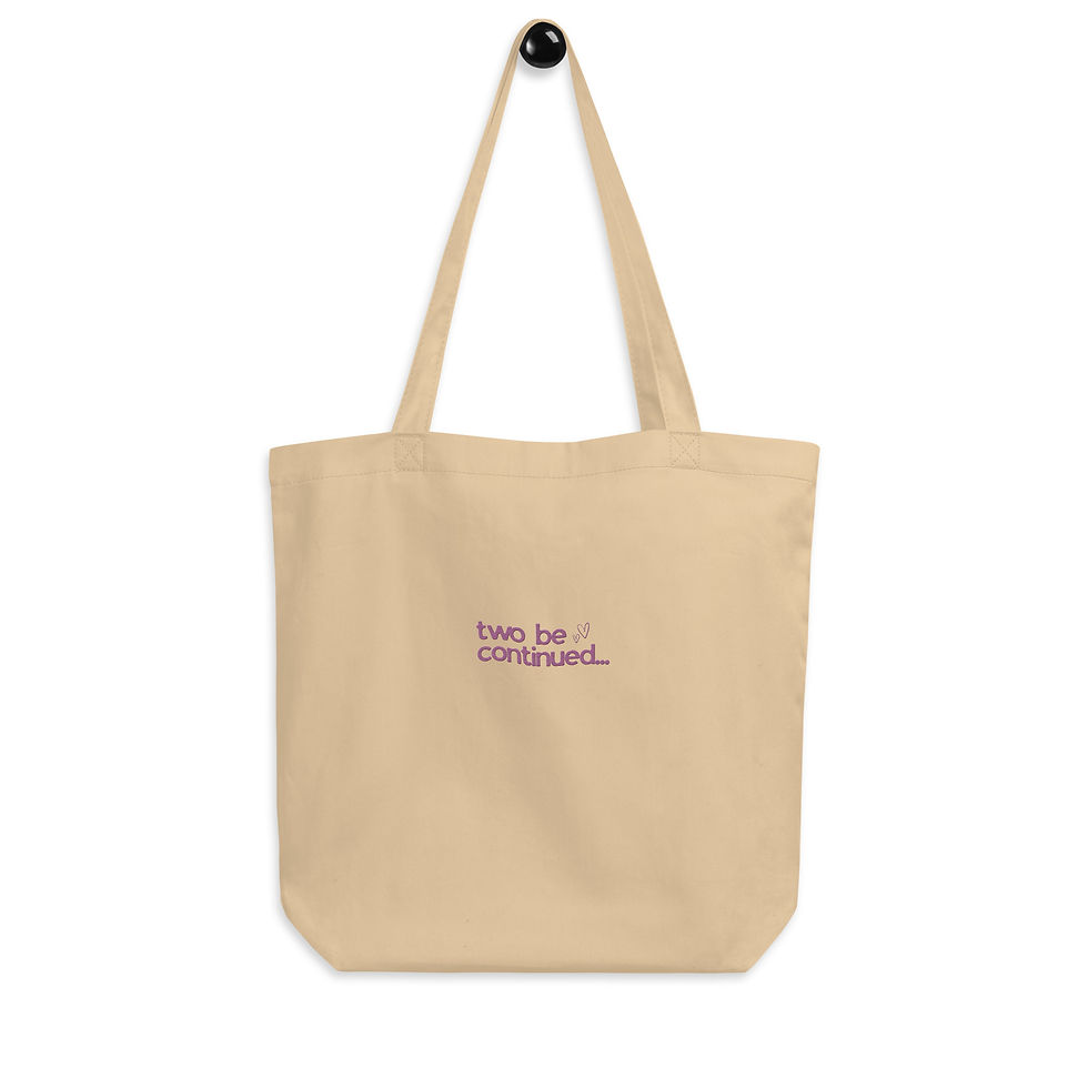 Thumbnail: Embroidered Eco Tote Bag 