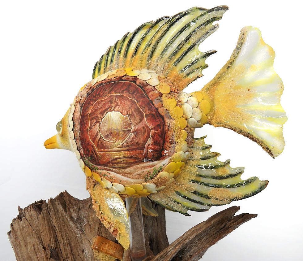 Thumbnail: Fish in a Desert - fish gourd dreamer #11