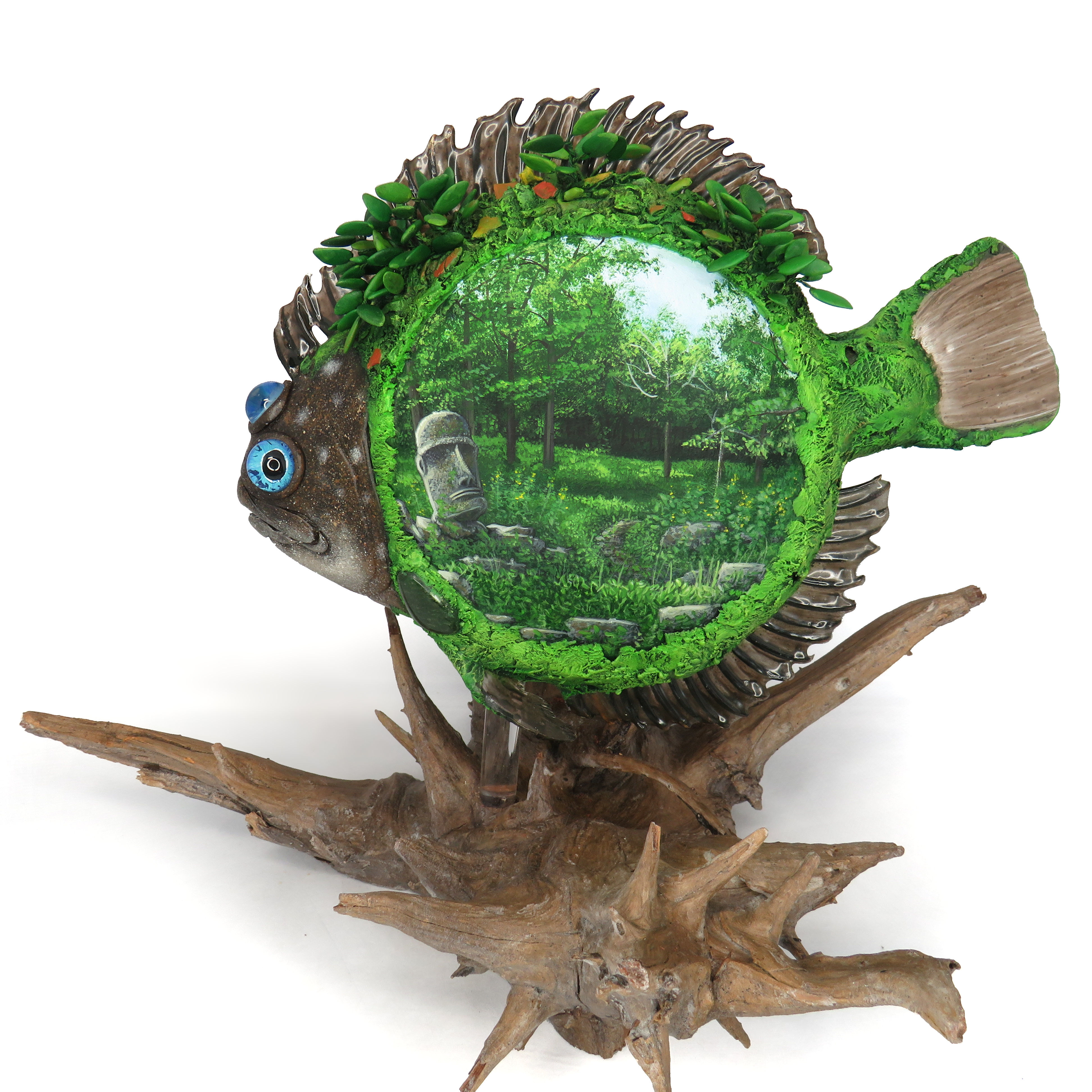 Fish in a Forest - fish gourd dreamer #10