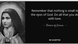 October 1 | St. Therese Little Flower 