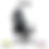Thumbnail: Space Mesh Office Chair Front Angle