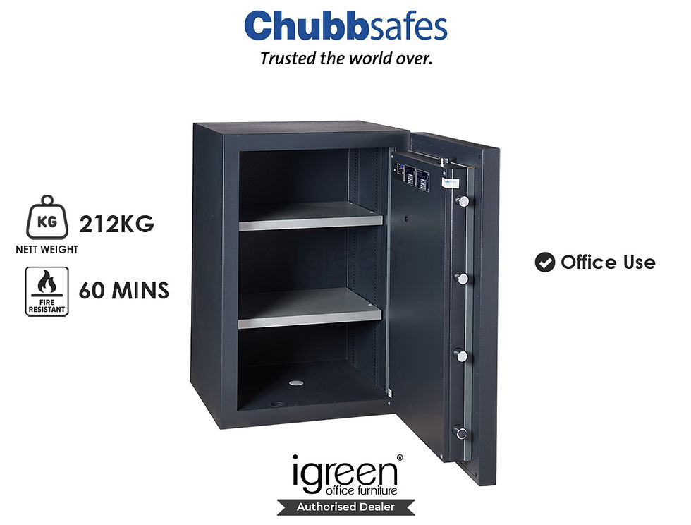 縮圖：Chubbsafes Duoguard Front View